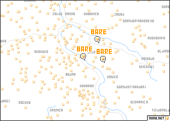 map of Bare