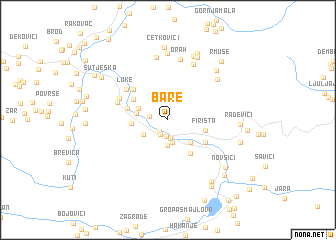 map of Bare