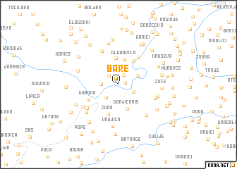 map of Bare