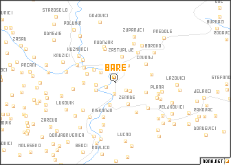 map of Bare