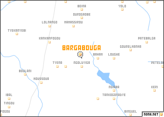 map of Bargabouga