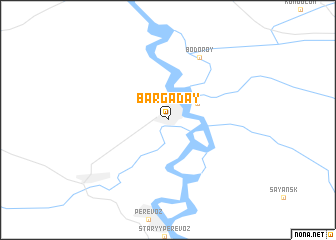 map of Bargaday