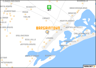 map of Bargaintown