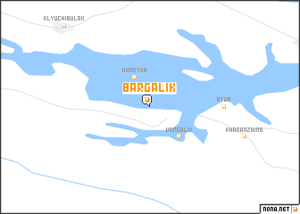 map of Bargalik