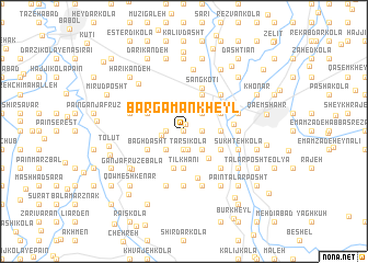 map of Bargaman Kheyl