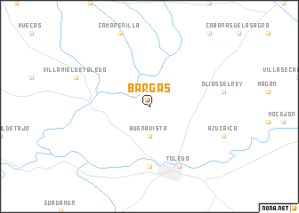 map of Bargas