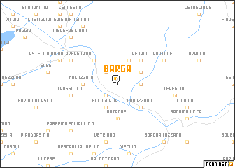 map of Barga