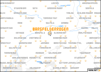 map of Bargfelder Rögen