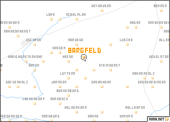 map of Bargfeld