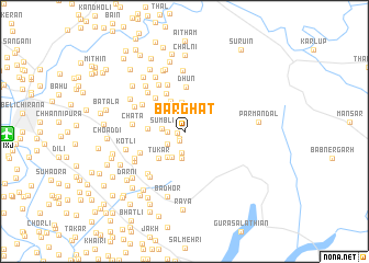 map of Barghāt