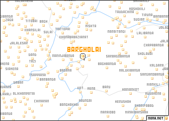map of Bargholai