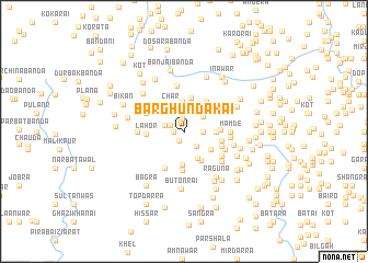 map of Bar Ghundakai