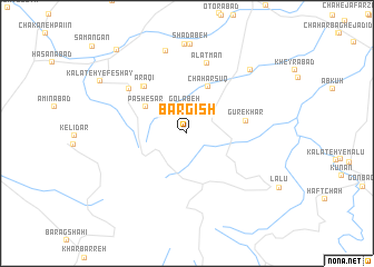 map of Bargīsh