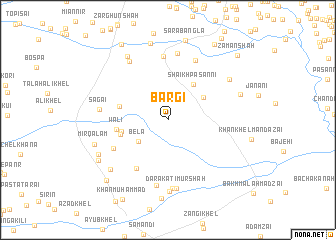 map of Bargi