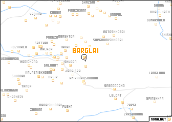 map of Barglai