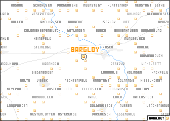 map of Bargloy