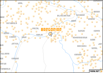 map of Bar Goriār