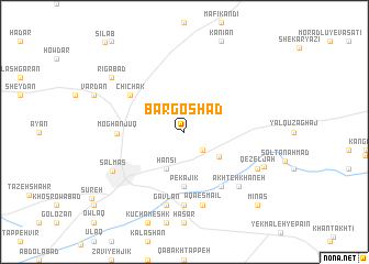 map of Bargoshād