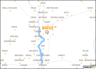 map of Bargo