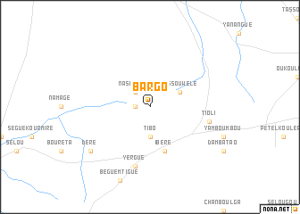 map of Bargo