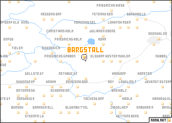 map of Bargstall