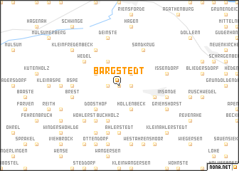 map of Bargstedt