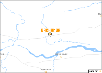 map of Barhamba