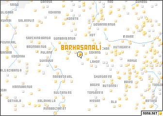 map of Bar Hasan Ali