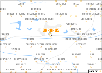 map of Bärhaus