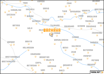 map of Barhawa