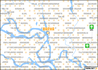 map of Bārha