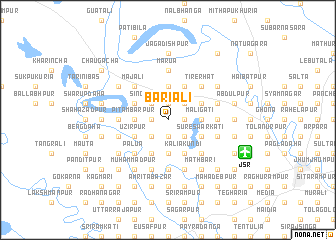 map of Bāriāli