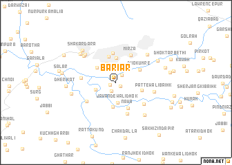 map of Bariār