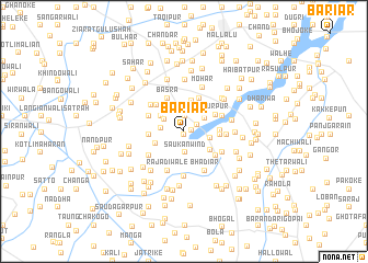 map of Bariār