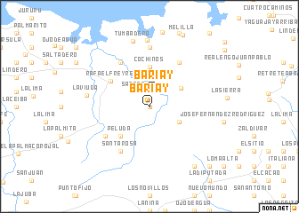 map of Bariay