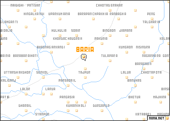 map of Baria