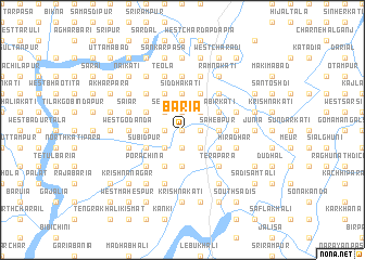 map of Baria