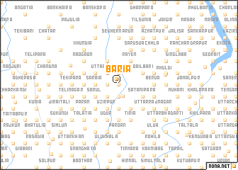 map of Bāria