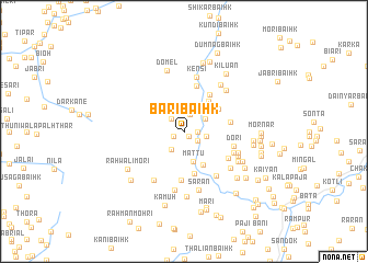 map of Bari Baihk