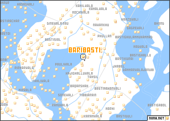 map of Bari Basti