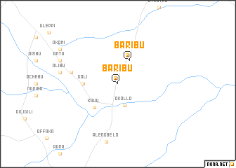 map of Baribu