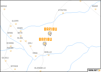 map of Baribu