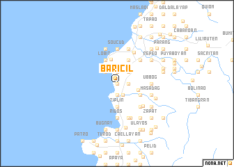 map of Baricil