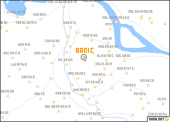 map of Barič