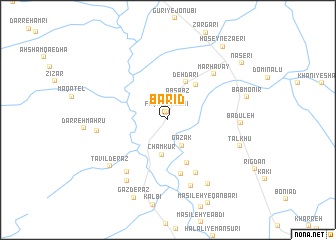 map of Barīd