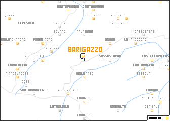 map of Barigazzo