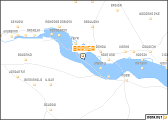 map of Bariga