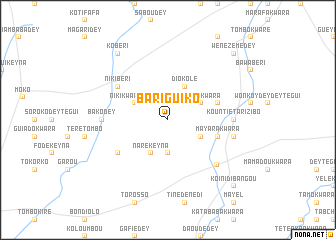 map of Bariguiko