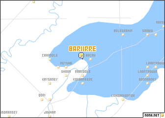 map of Bariirre