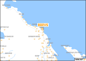 map of Bariis